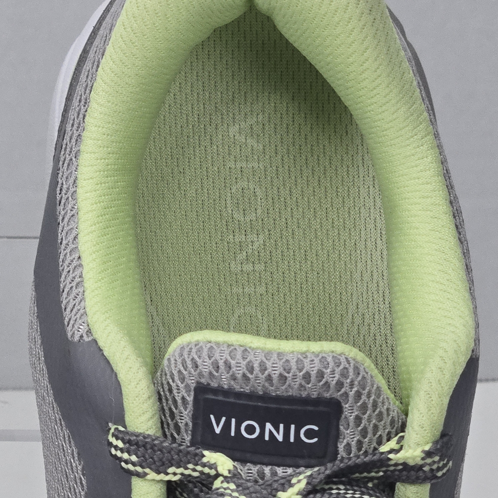 Vionic Tokyo Fitness Trainers Gray and Green Athletic Sneakers Women's Size 6 - Picture 11 of 12